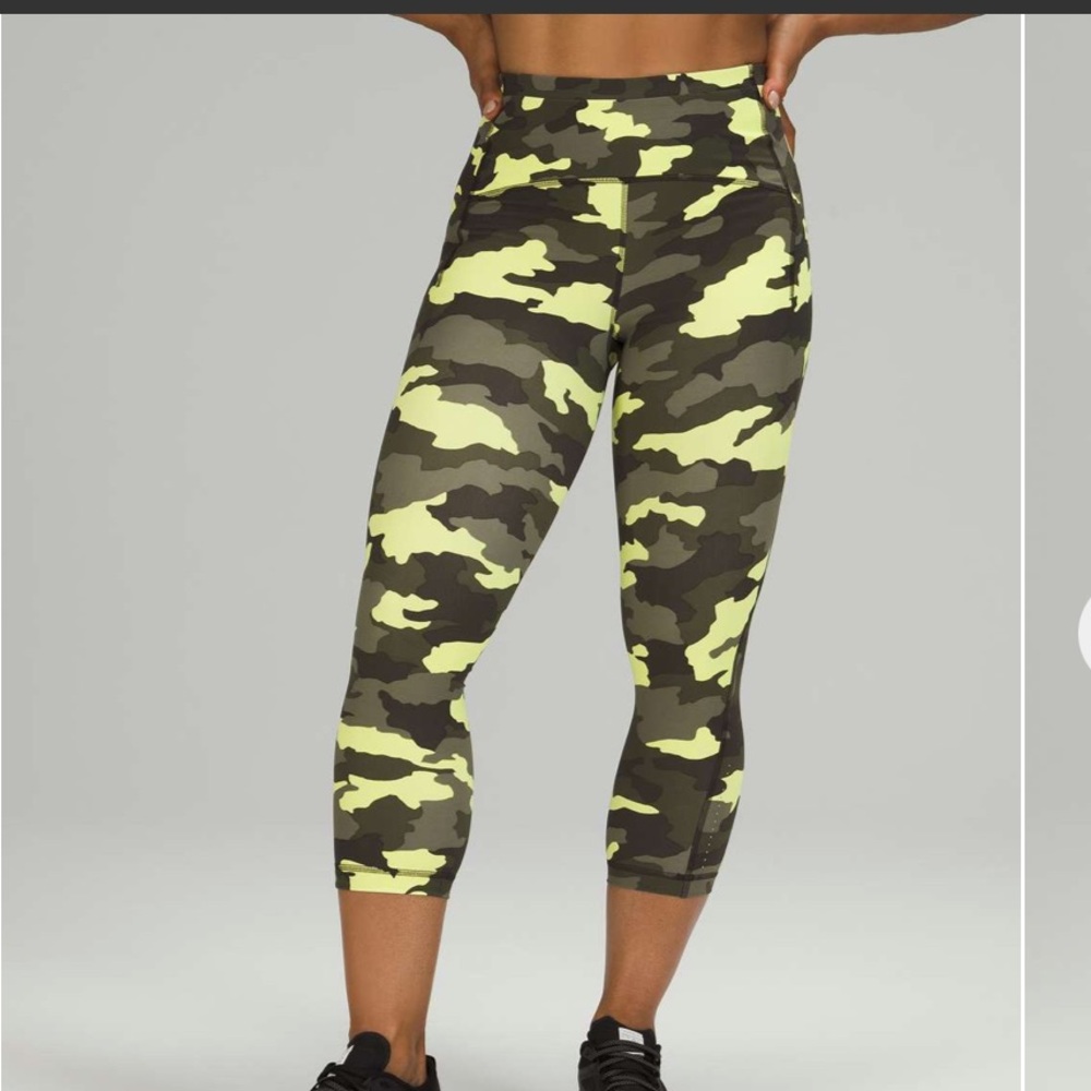 Lululemon swift speed crop 4